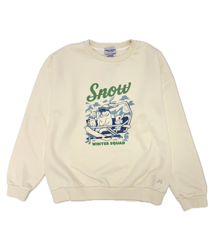 Pullover Clyde Winter Squad Front Print