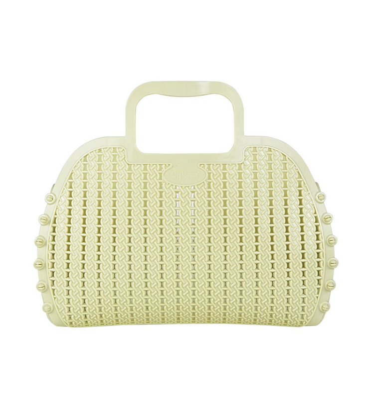 Retro Basket Lime Cream