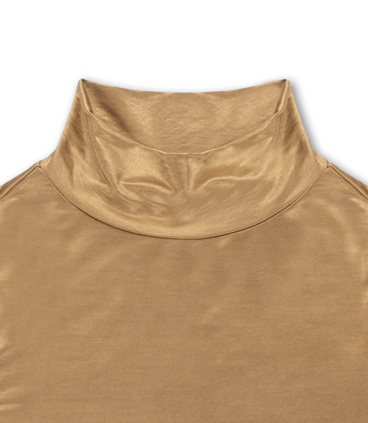 Rollkragen Shirt - 1