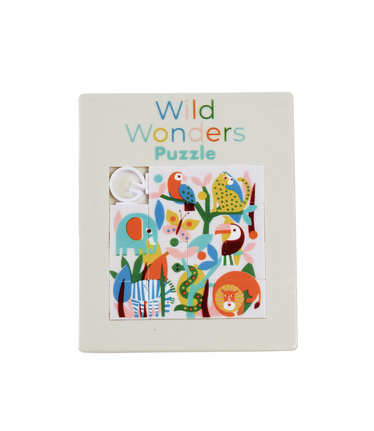 Schiebe-Puzzle - Wild Wonders
