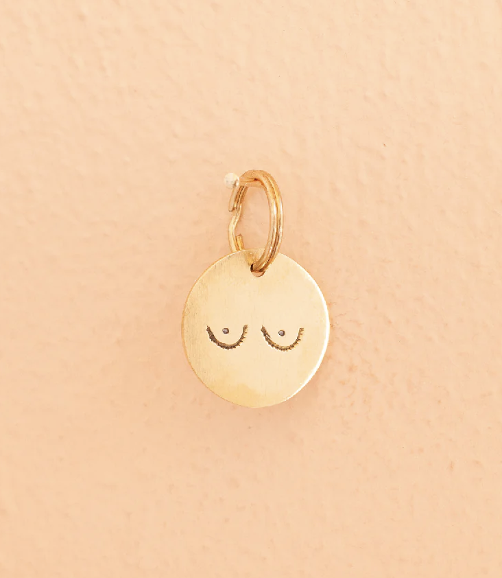 Key Tag Boobs