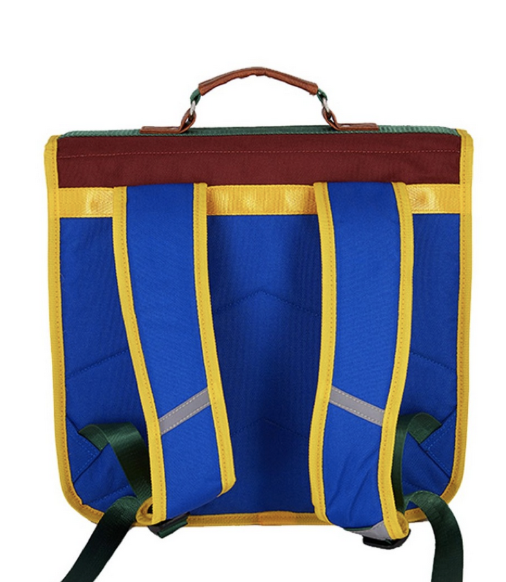 Schulranzen Blau / Bordeaux - 1