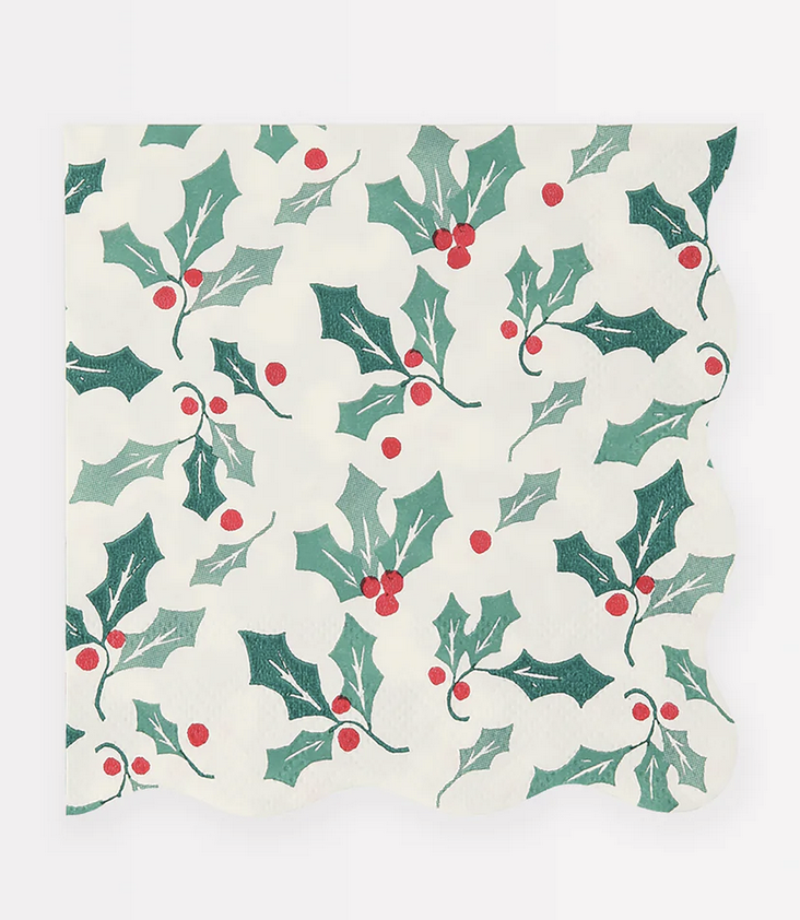 Napkins Christmas Small