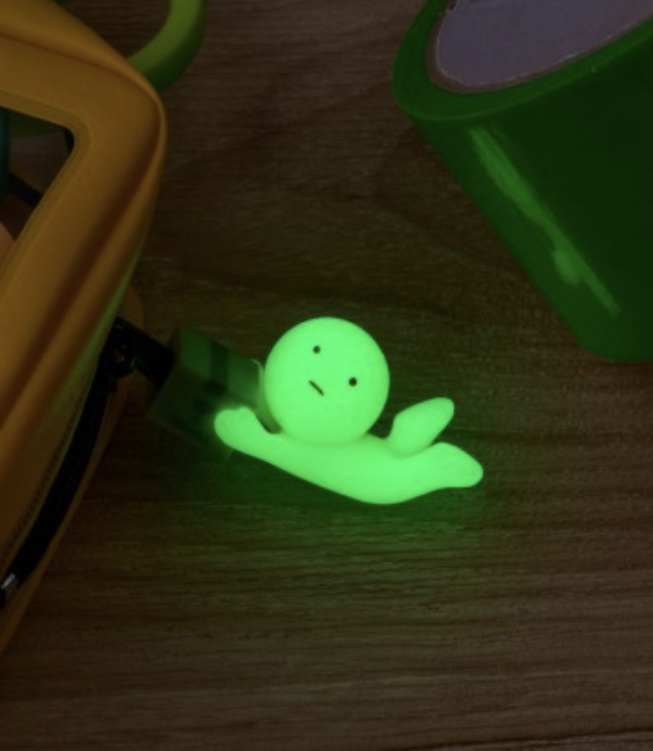 Smiski Zipper Bite Falling - 1