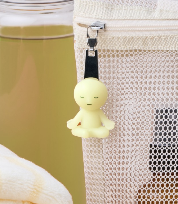Smiski Reissverschluss-Figur Lotus-Sitz