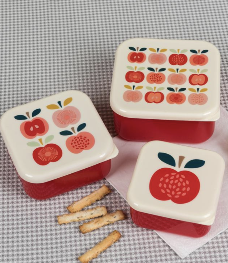 Snack Box Set of 3 Apples - 0