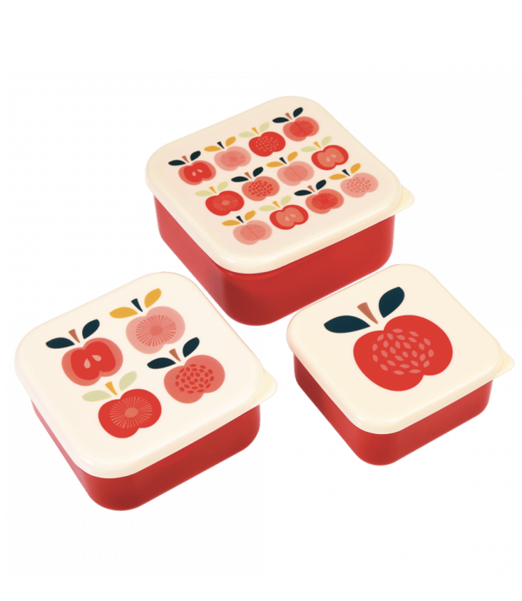 Snackbox 3er Set Äpfel