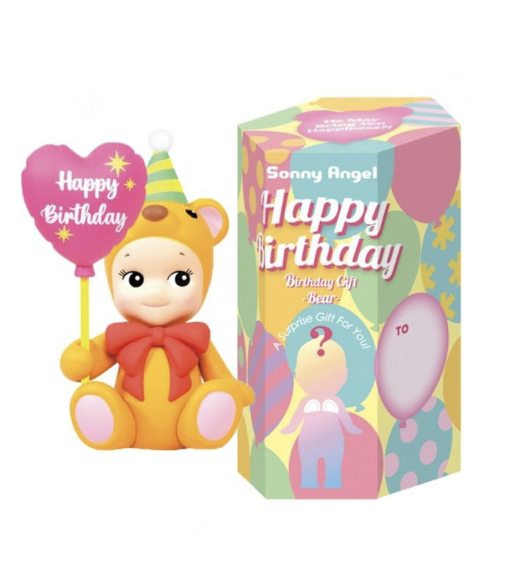 Sonny Angel Birthday Gift Bear Series