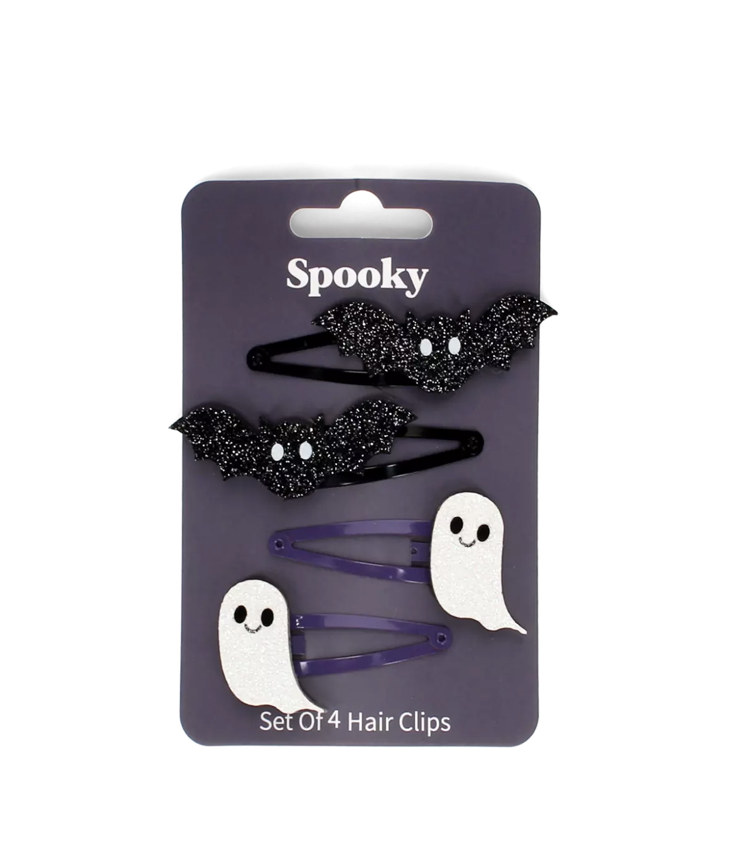 Spooky Glitzer Haarklammern