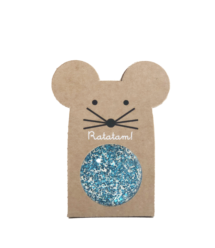 Bouncy Glitter Ball Maus