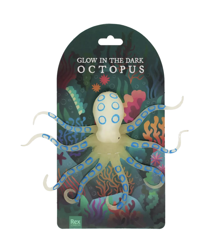 Squishy Glow in the dark - Octopus