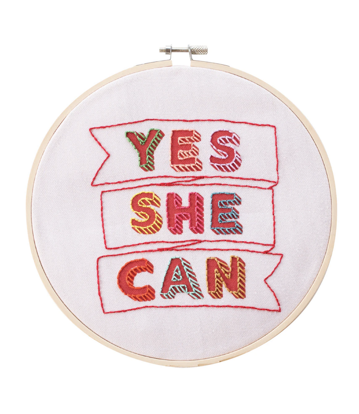 Stitch Kit Yes She Can Large