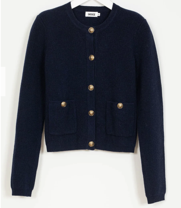 Cardigan Tours navy