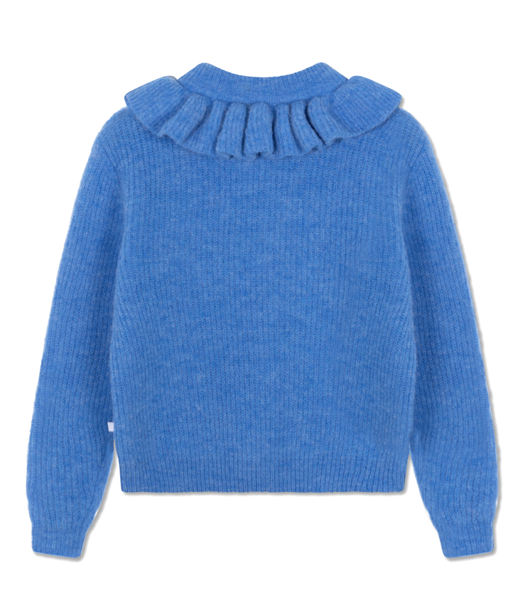 Strickpullover gerafft - 0