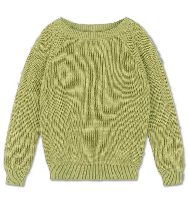 Knit Raglan Sweater