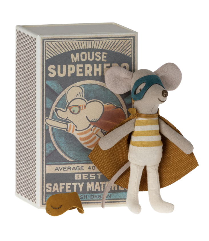 Super Held Maus In Streichholzschachtel, Kleiner Bruder
