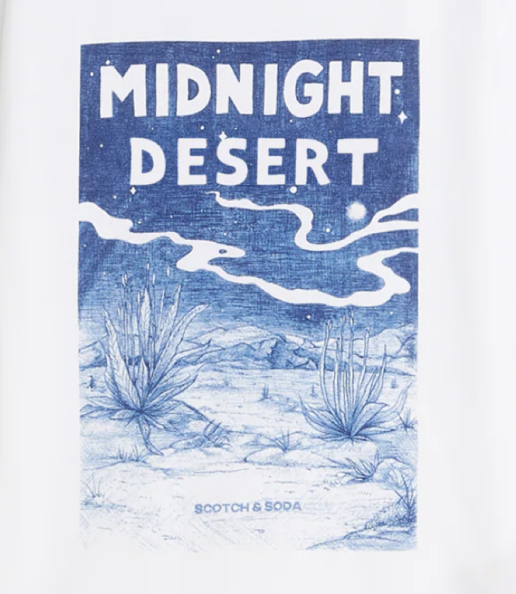 T-Shirt Midnight Desert - 0