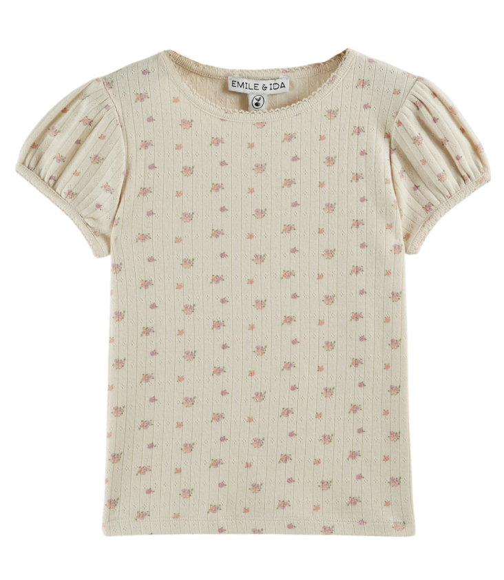 T-Shirt Pointelle 6y / 116