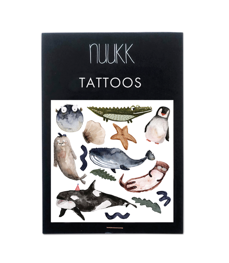 Tattoos Aquatic animals