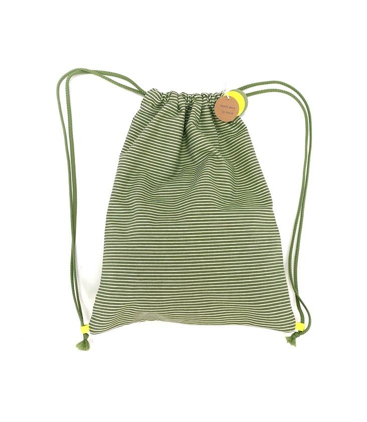 Gym Bag Small Striped