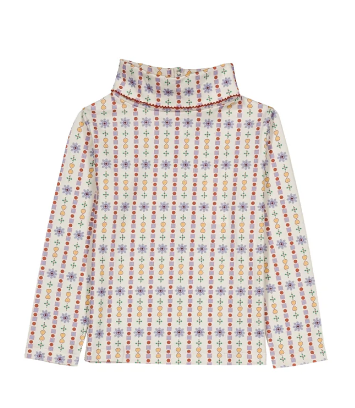 Twiggy Rollkragen T-Shirt
