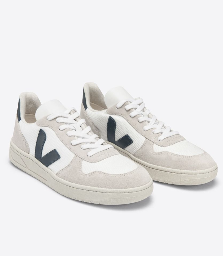 V-10 B-Mesh White Nautico Sneakers - 0