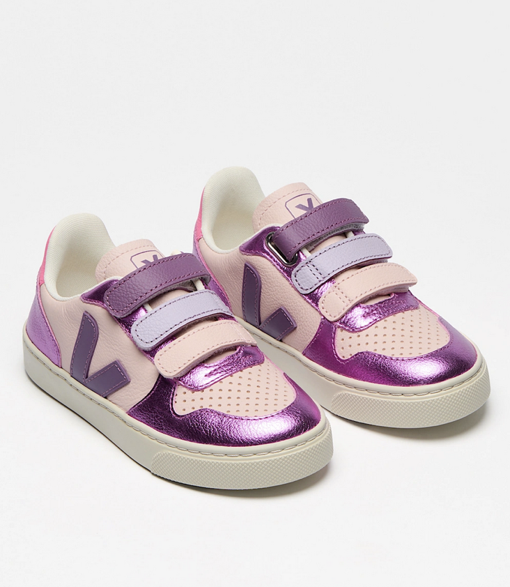 V-10 Velcro Kids Sneakers Size 24 - 0