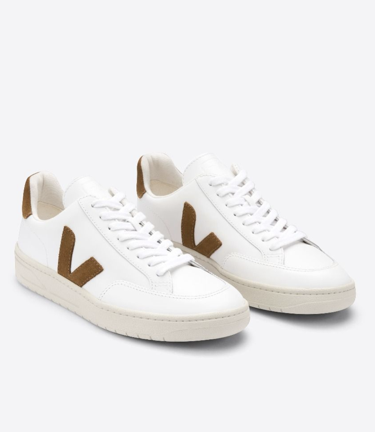 V-12 Leather Extra White Camel Turnschuhe - 0