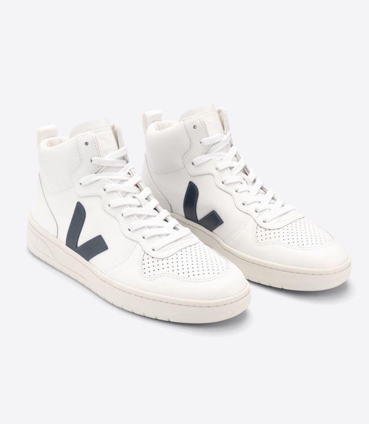 V-15 Leather White Nautico Sneakers