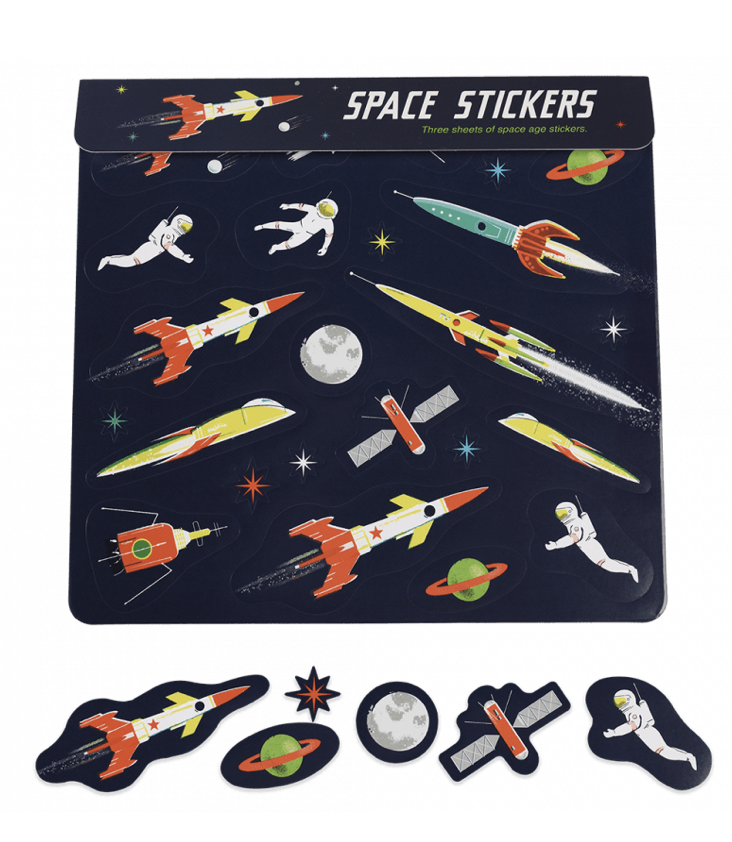 Space Age Stickers - 1