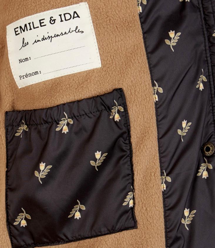 Winterjacke Blumen 10y / 140 - 3