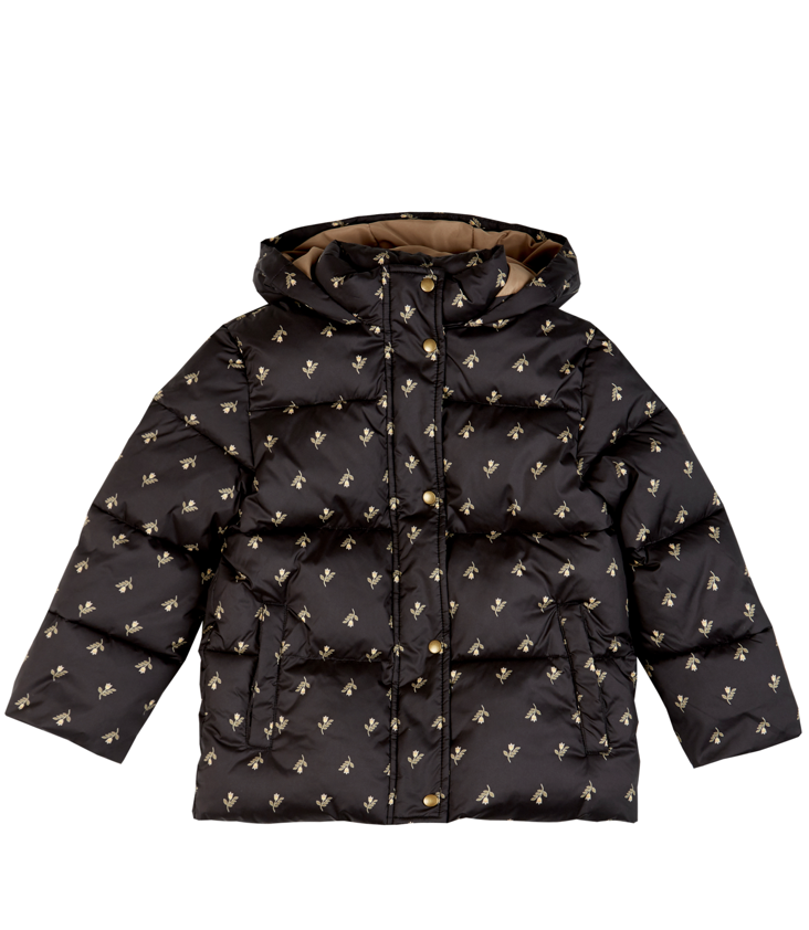 Winter Jacket Flowers 10y / 140