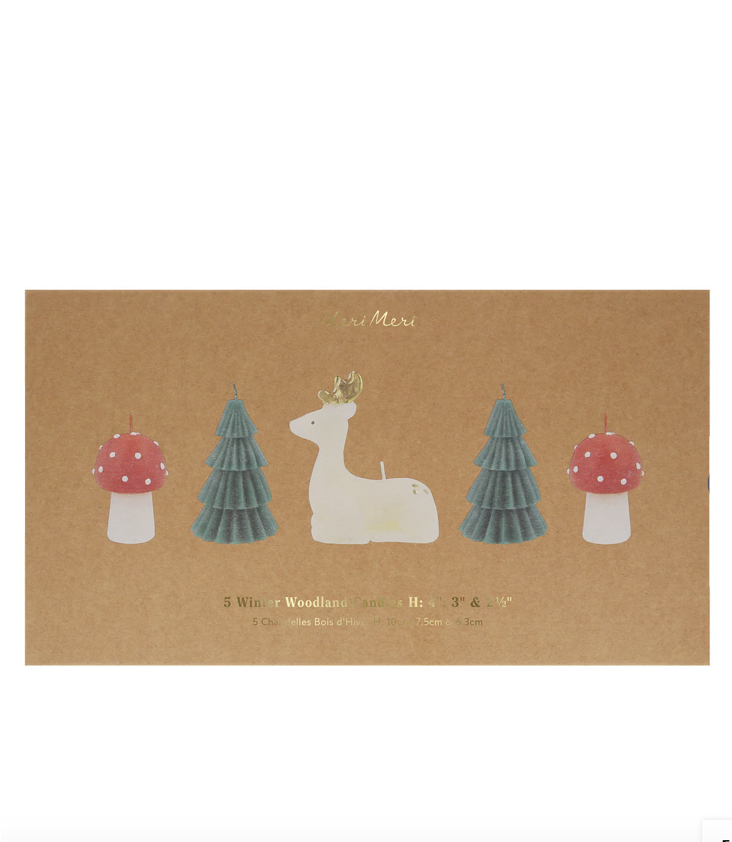 Winter Woodland Candles